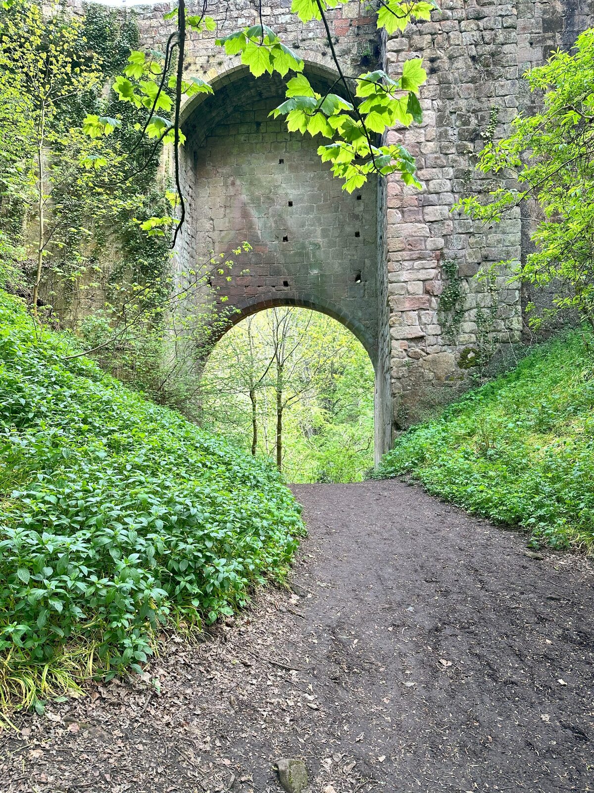 An old stone archway photographed by Dr. Barclay Barrios on his travels.